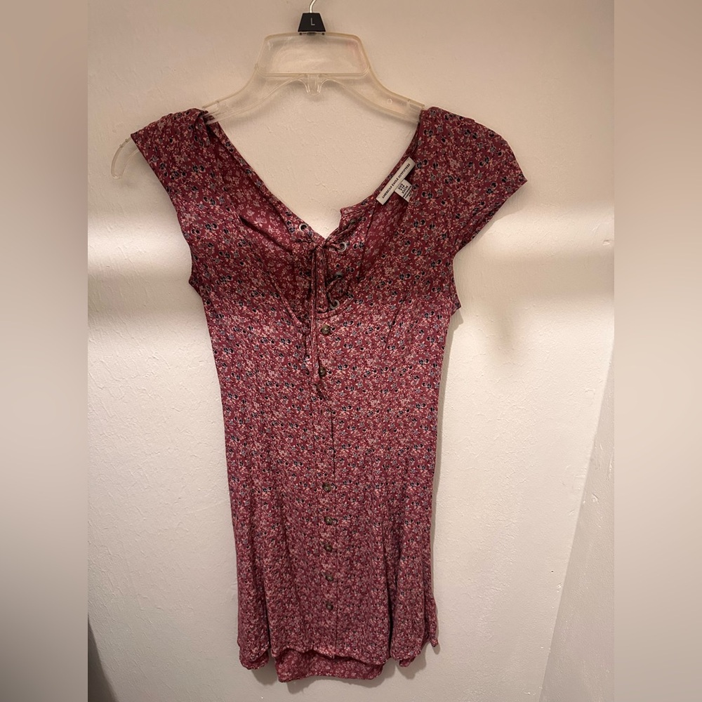 American Eagle dress with lower back cut out .